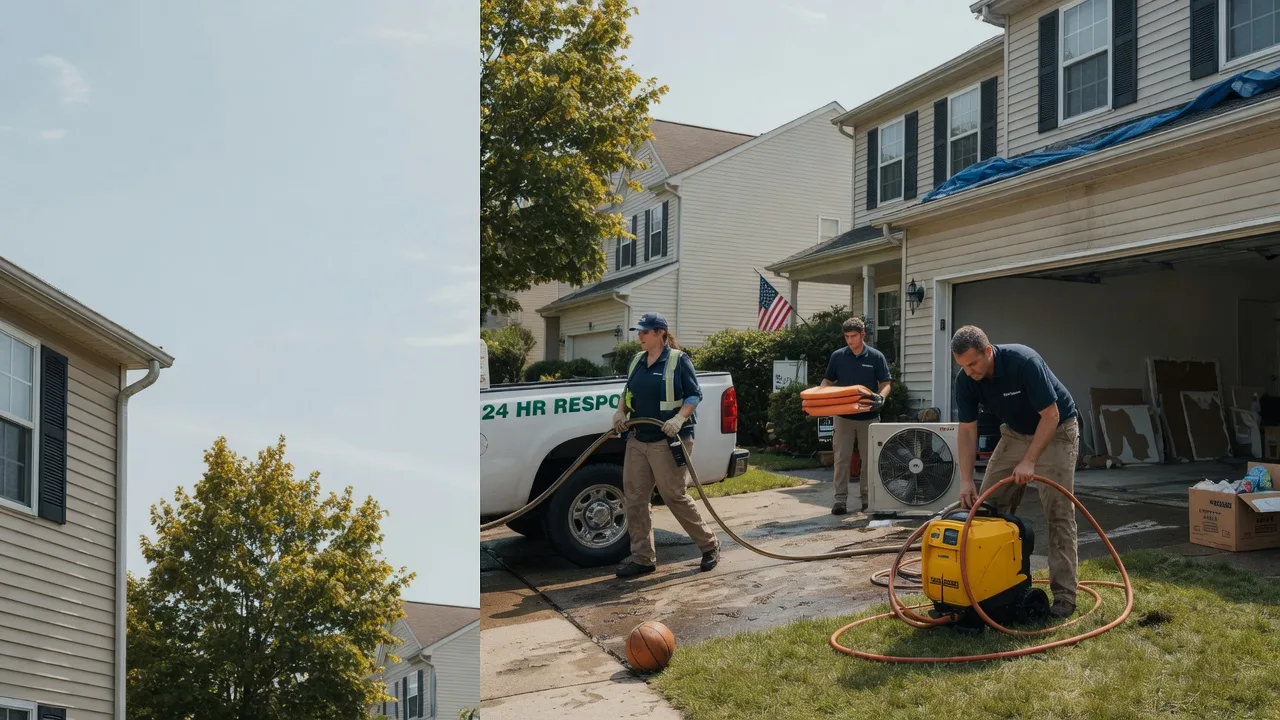 Emergency Water Damage Restoration in Clarksburg, PA near me